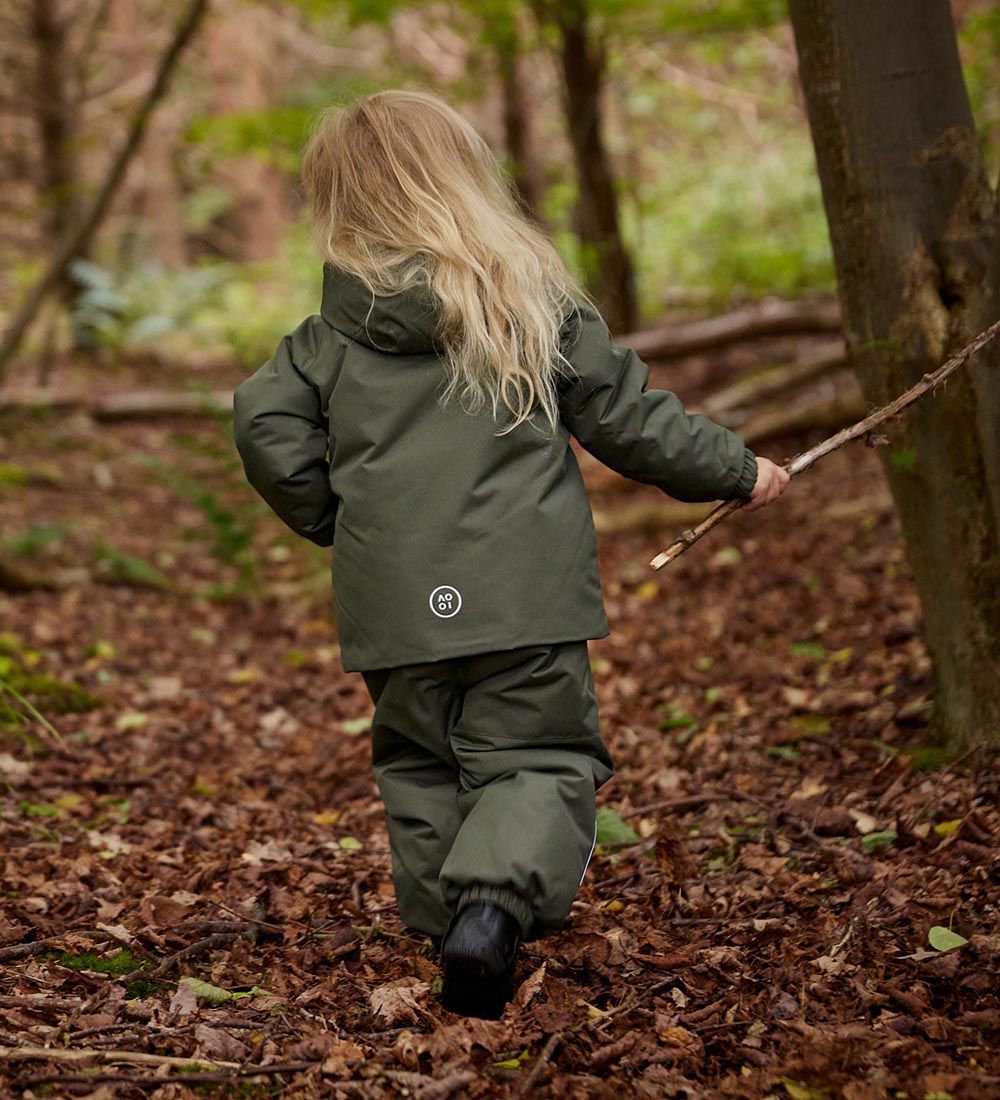 KABOOKI Vinterjakke - KBJoni 201 - Olive Green