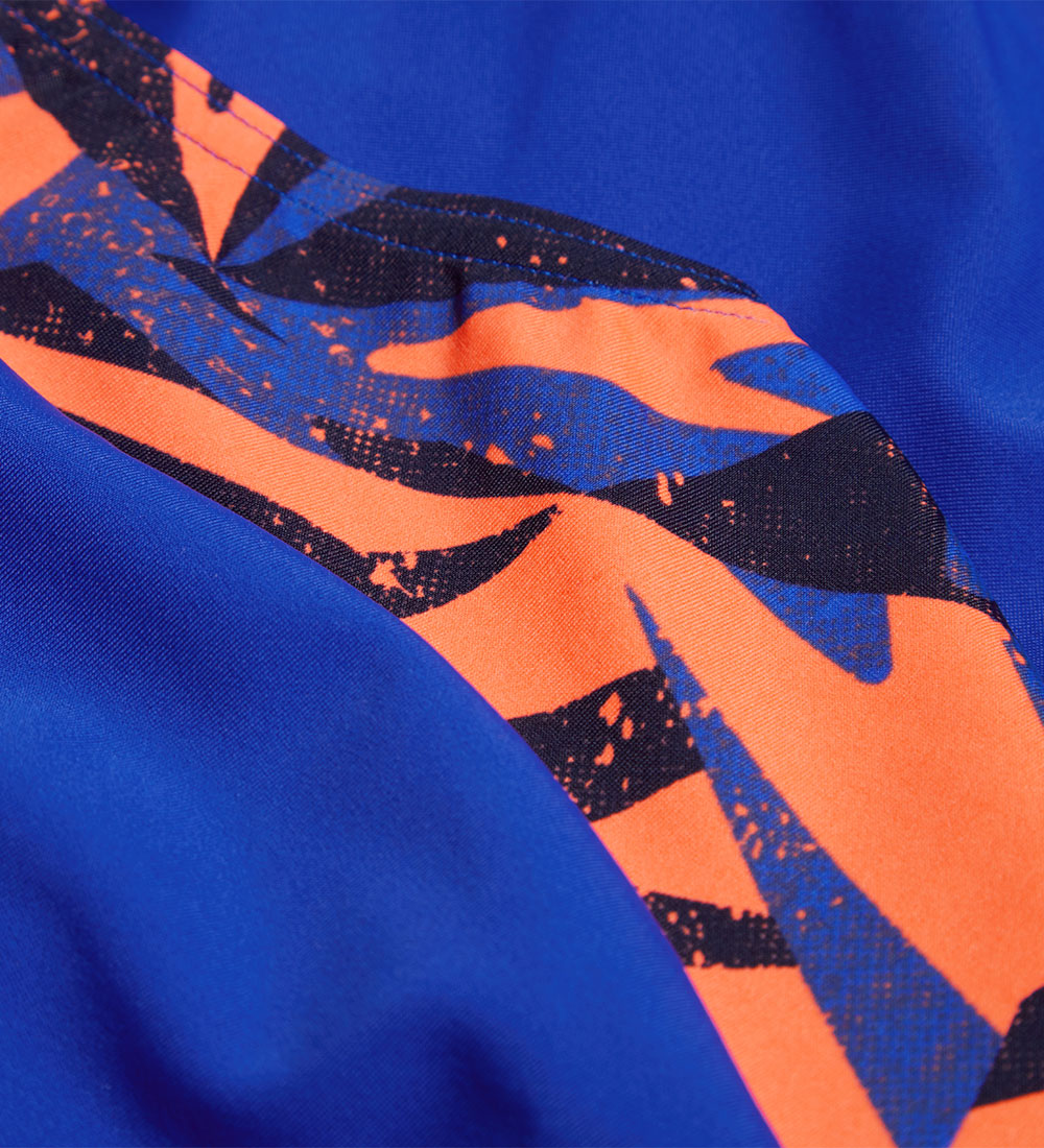 Speedo Badedragt - Hyperboom Splice Muscleback - Blå/Orange