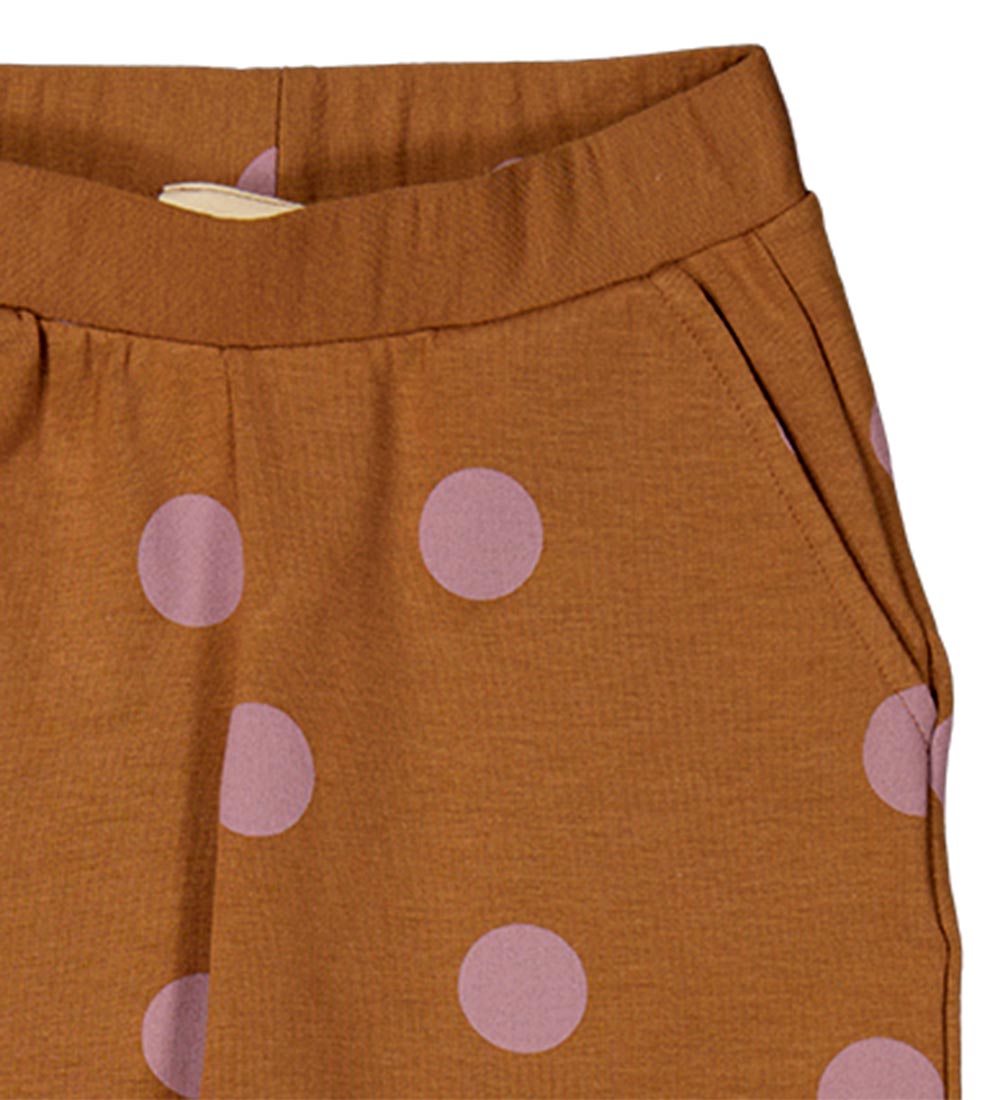 MarMar Sweatpants - Palina - Cream Taupe Dot