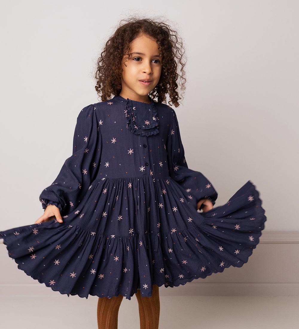 MarMar Kjole - Deva - Stars Embroidery