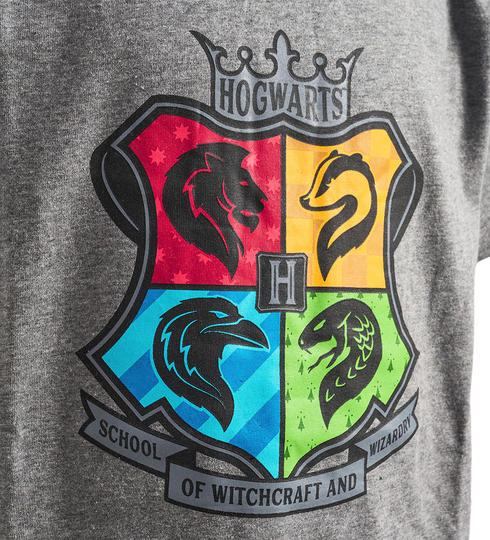 Hummel T-shirt - hmlHarry Potter - Medium Melange