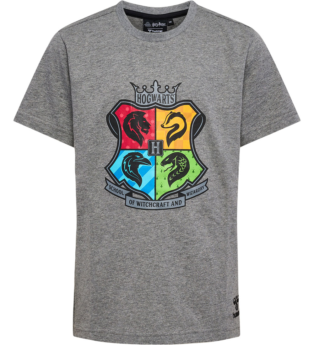 Hummel T-shirt - hmlHarry Potter - Medium Melange
