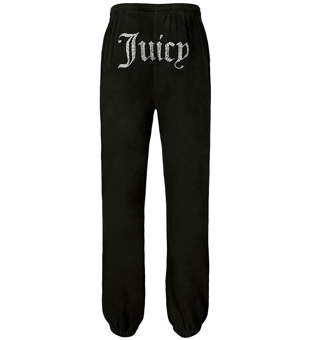 Juicy Couture Velourbukser - Lilian - Sort