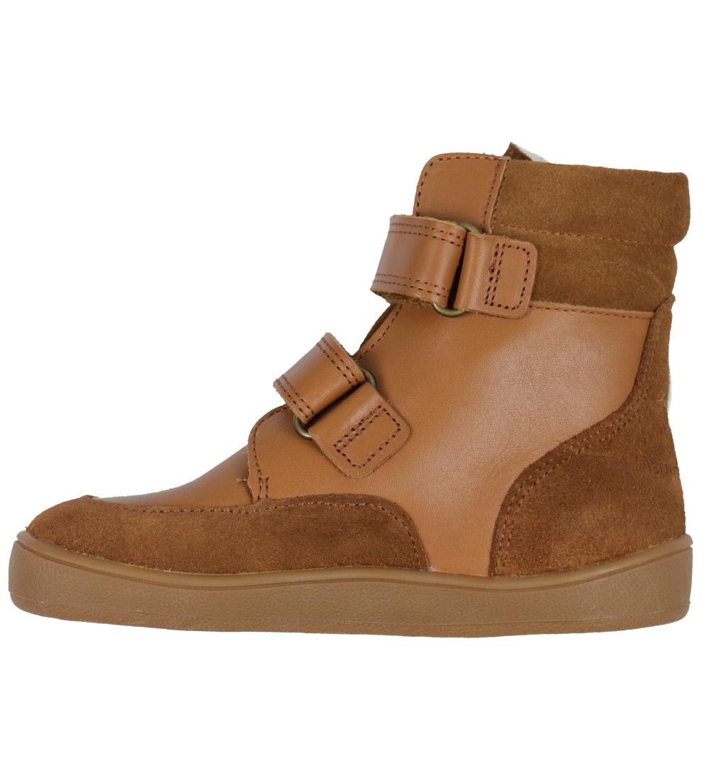 Bundgaard Vinterstøvler - Basil Strap II - Tex - Cognac