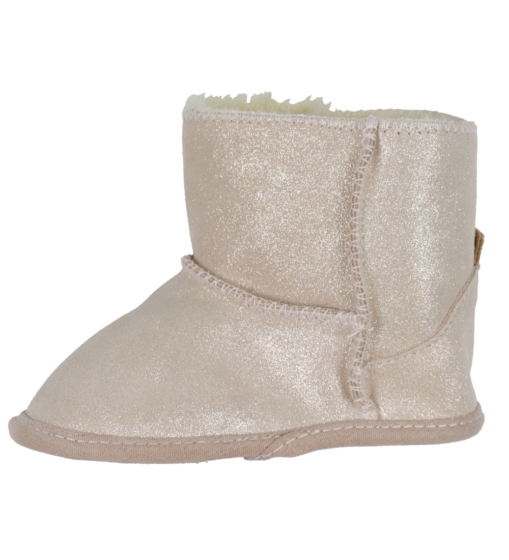En Fant Lammeskindsfutter - Rose Dust m. Glimmer
