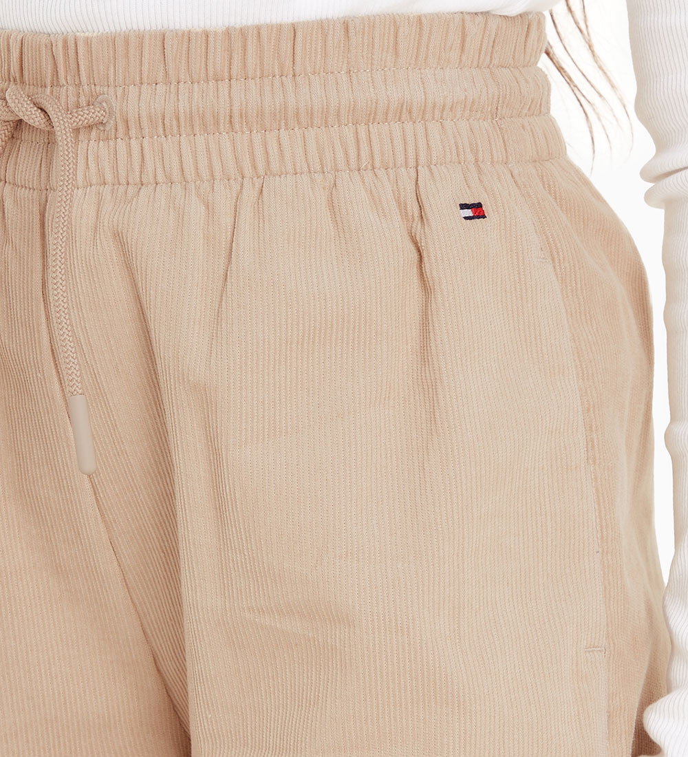 Tommy Hilfiger Fløjlsbukser - Ribcord Pull On - Merino