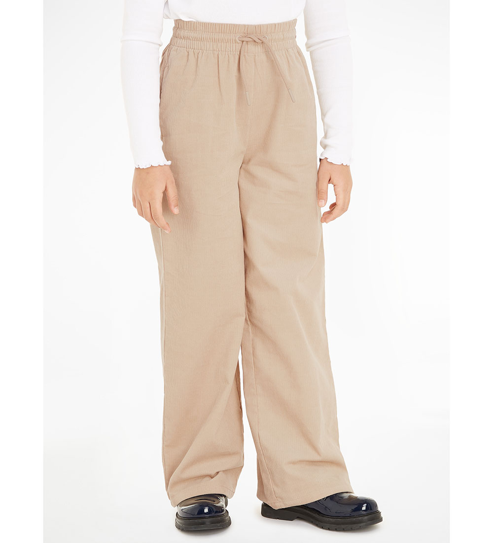 Tommy Hilfiger Fløjlsbukser - Ribcord Pull On - Merino
