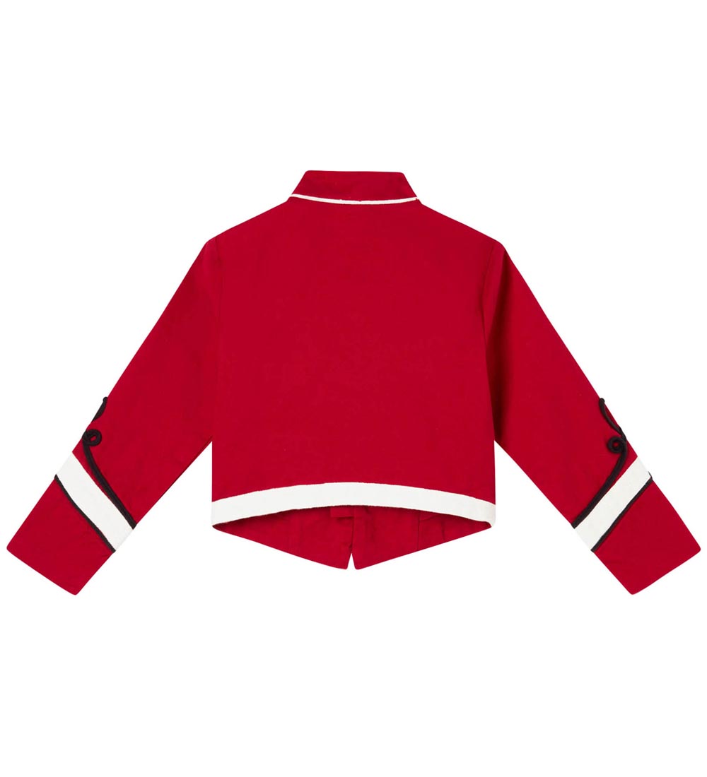 Stella McCartney Kids Jakke - Rød m. Sort