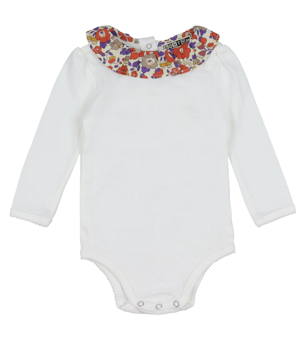 Bonton Body l/æ - Creme m. Blomstret Krave
