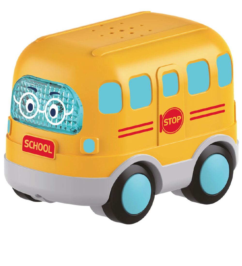 Scandinavian Baby Products Bil m. Lyd/Lys - Skolebus