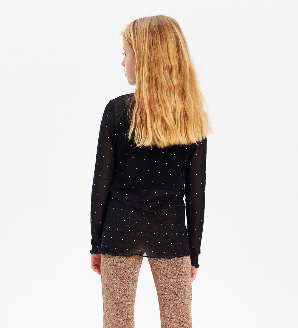 The New Bluse - TnIvy - Black Beauty m. Similisten