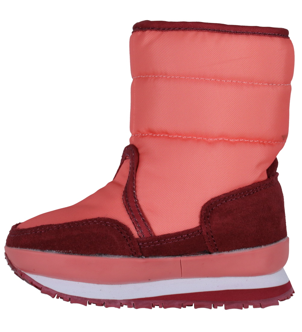 Rubber Duck Vinterstøvler - RD Snow Jogger - Pink/Bordeaux
