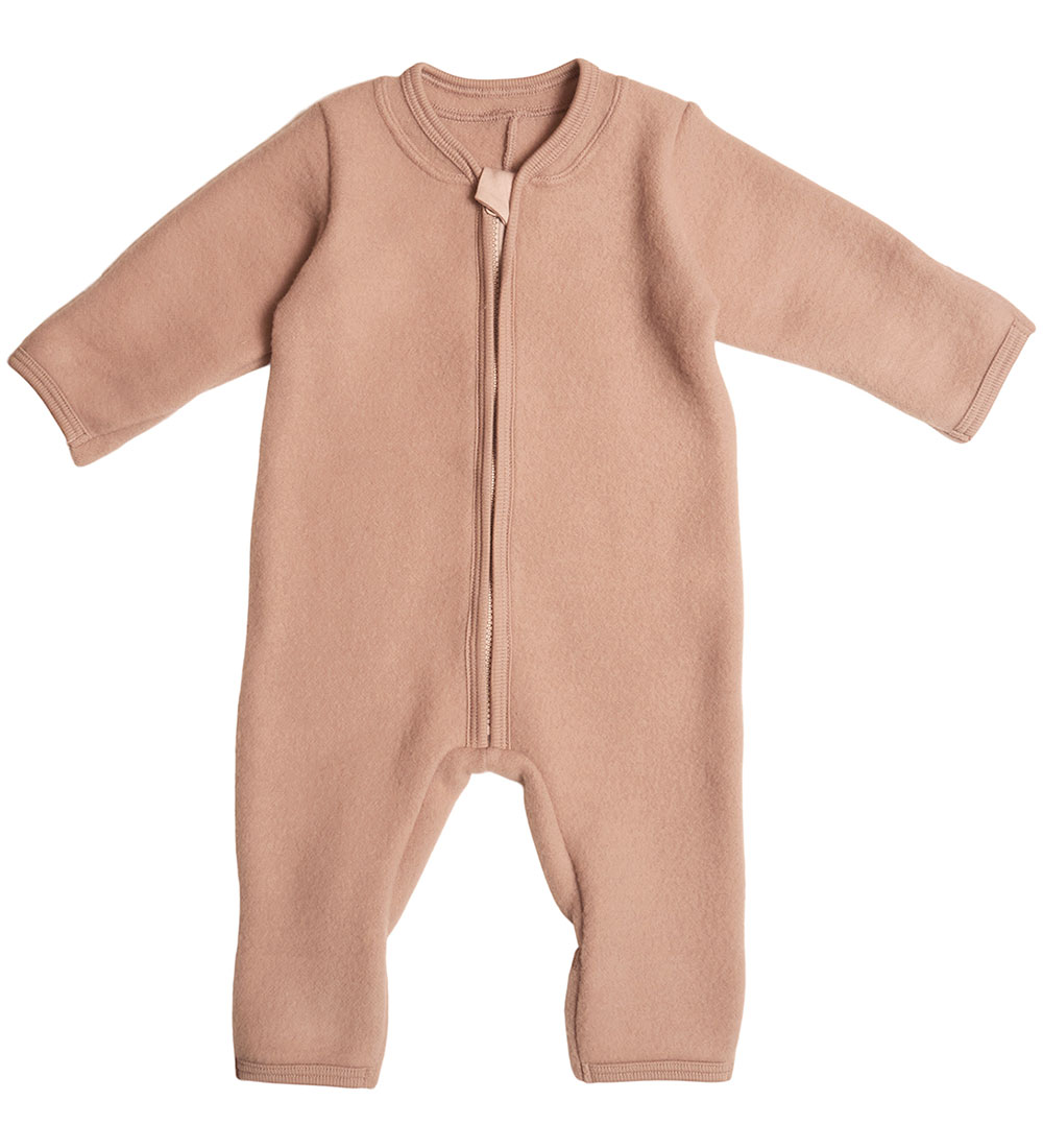 Huttelihut Køredragt - Uld - Perfy - Dusty Rose