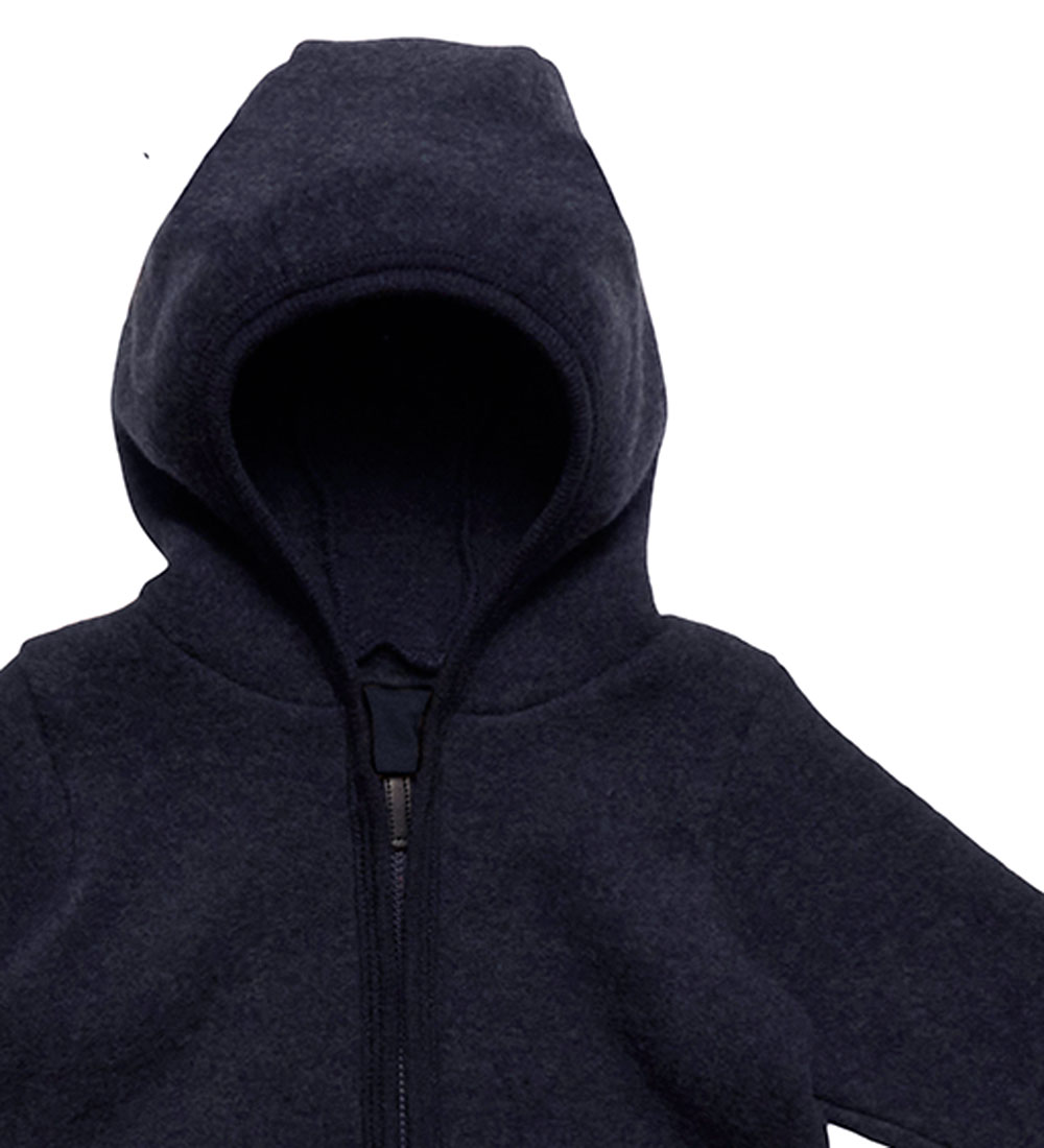 Huttelihut Cardigan - Uld - Mikkie - Navy