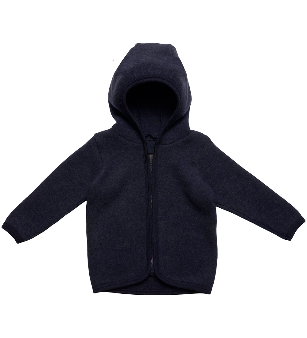 Huttelihut Cardigan - Uld - Mikkie - Navy