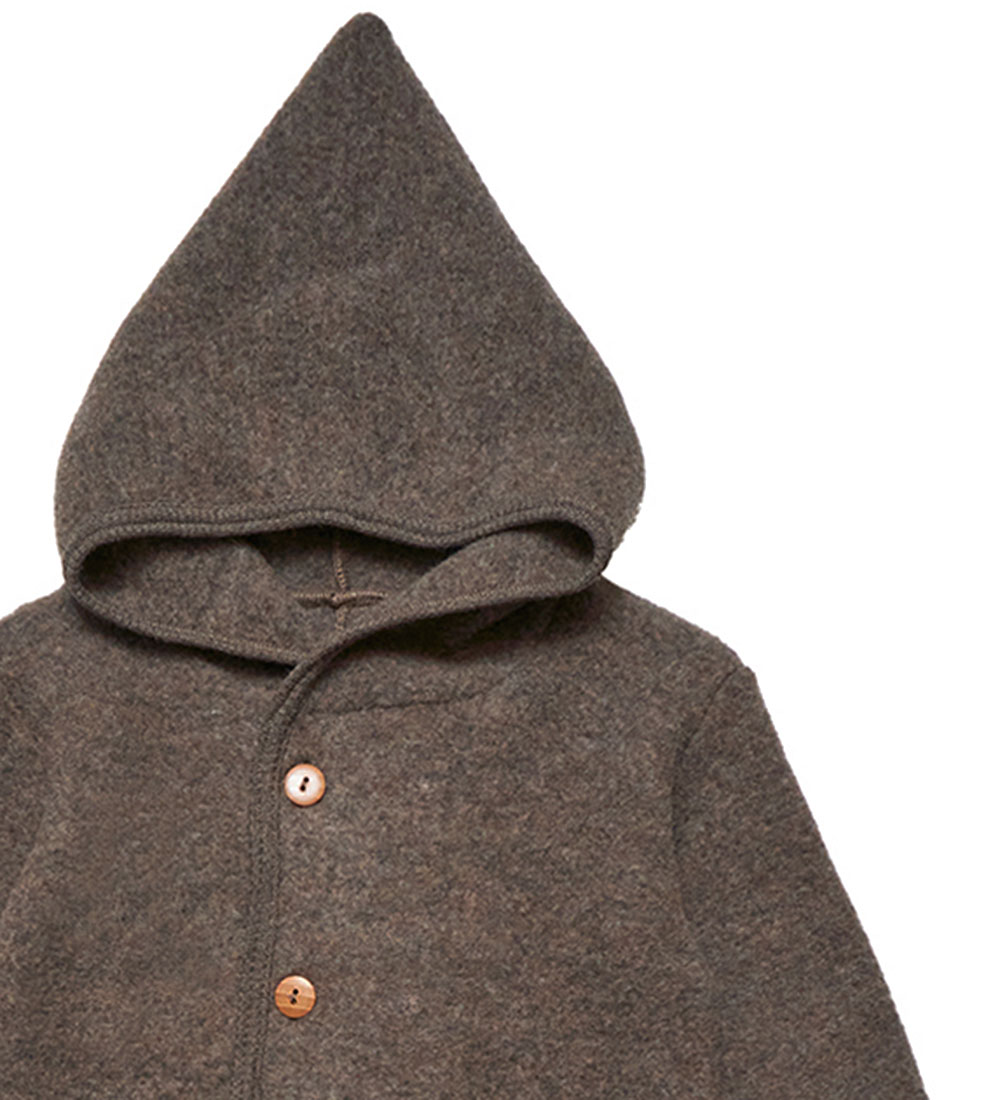 Huttelihut Køredragt - Uld - Billie - Cocoa Brown