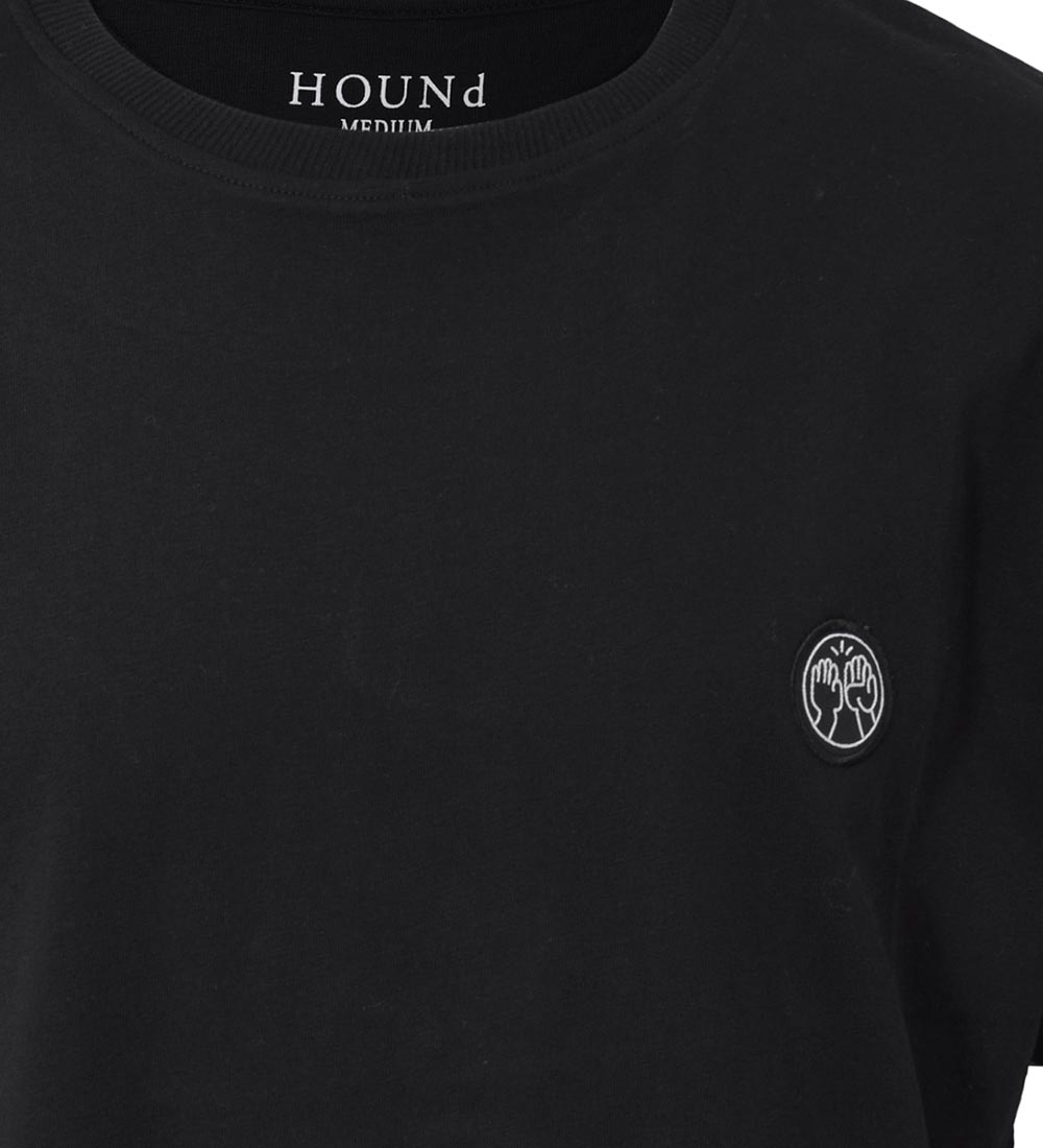 Hound T-Shirt - Black m. Badge