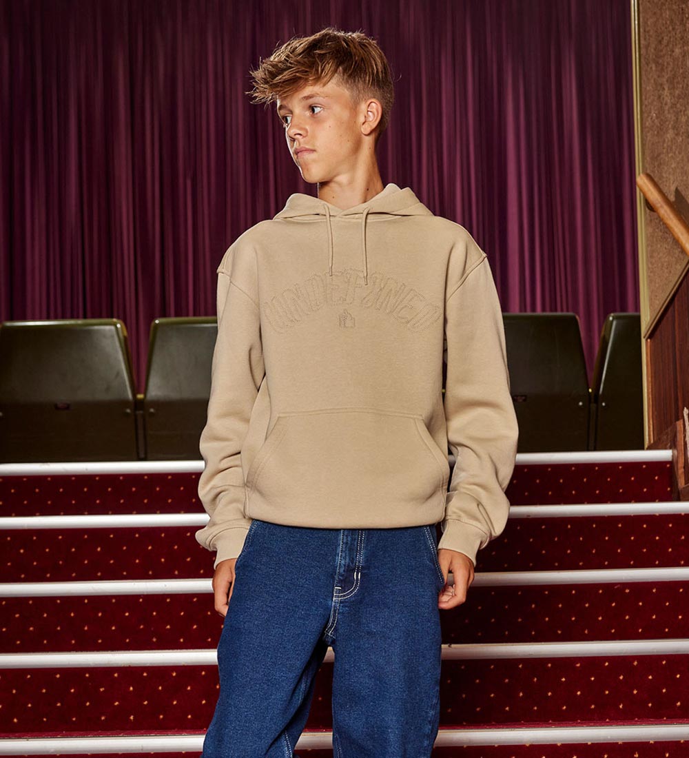Hound Hættetrøje - Relaxed Fit - Sand