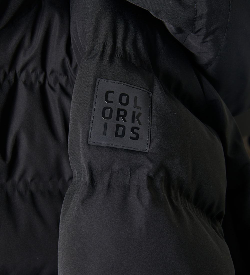 Color Kids Dynejakke - Sort