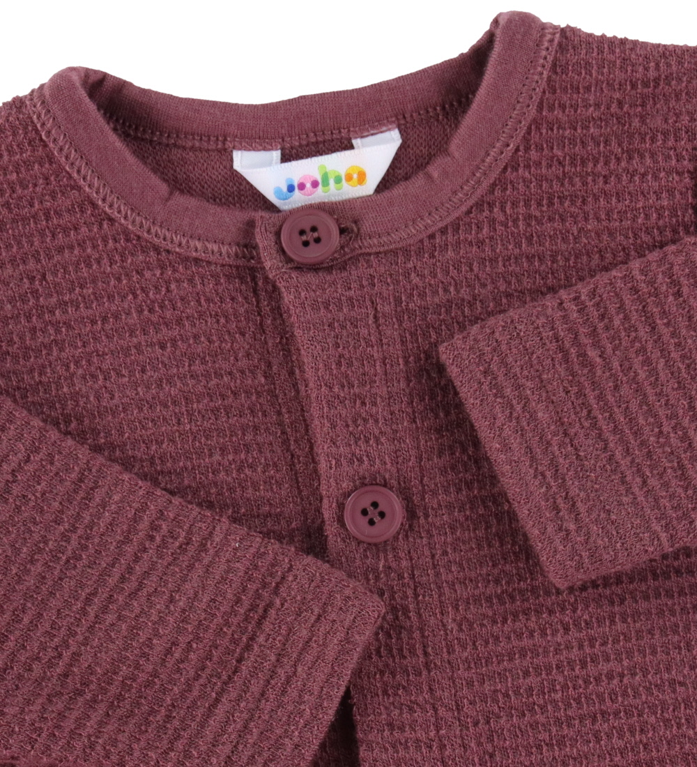 Joha Cardigan - Uld - Bordeaux
