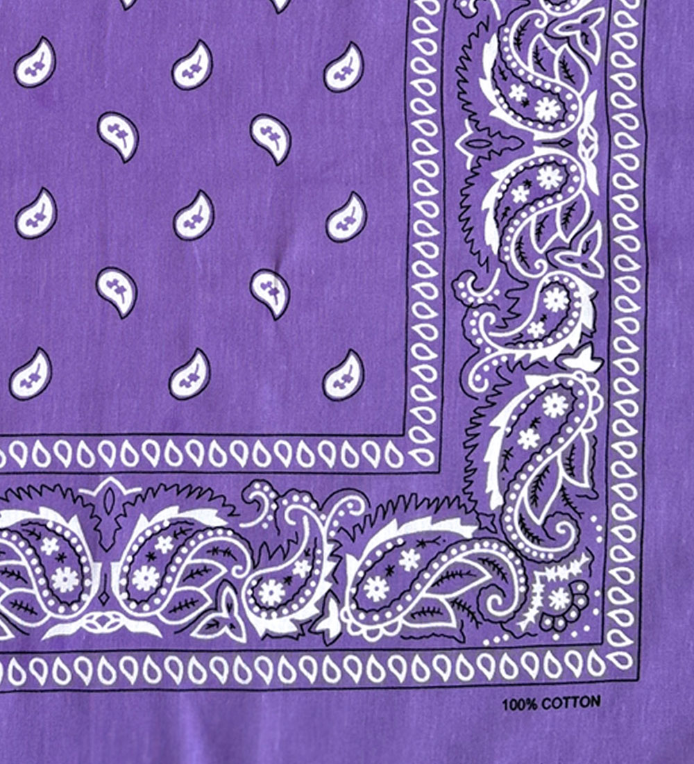 By Stær Tørklæde - Fie - 53x53 cm - Lilla