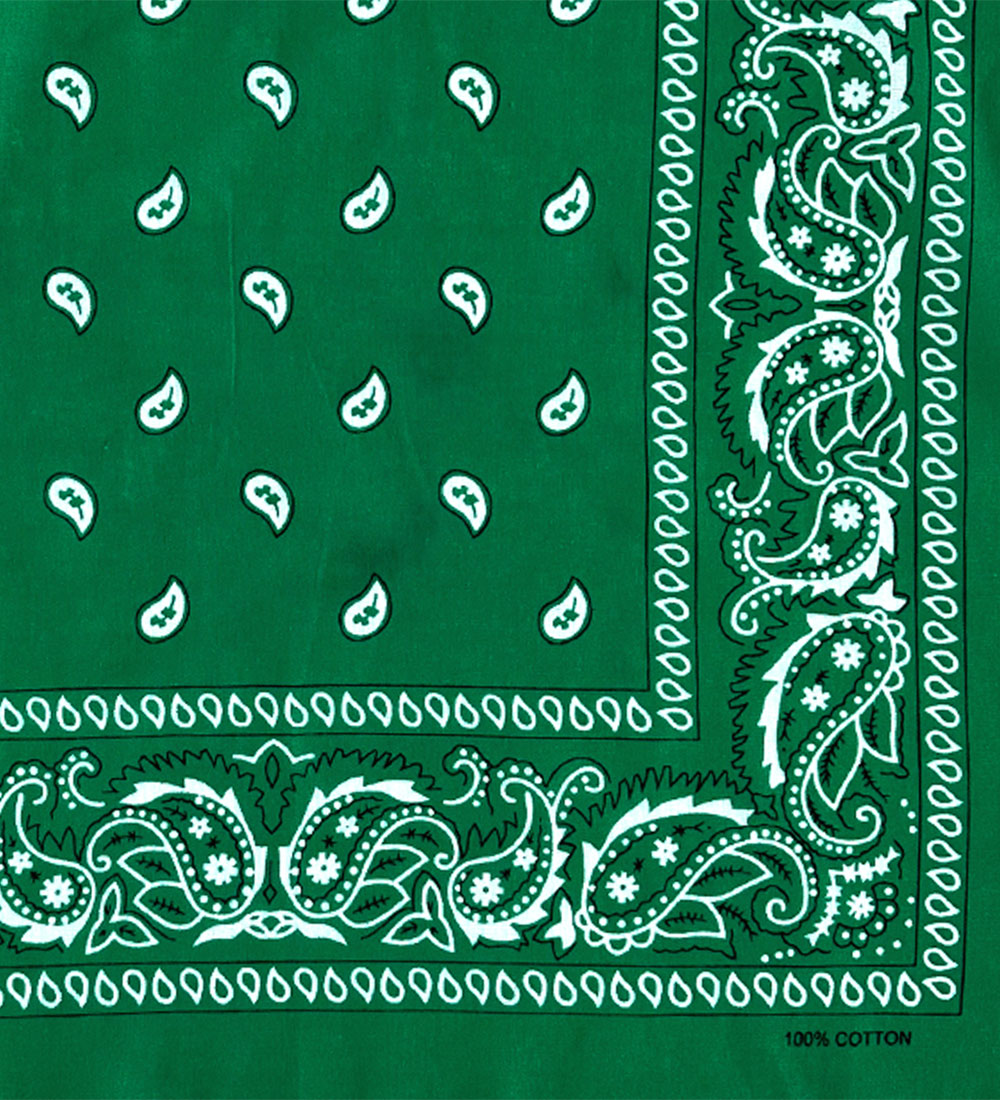 By Stær Tørklæde - Fie - 53x53 cm - Lysegrøn