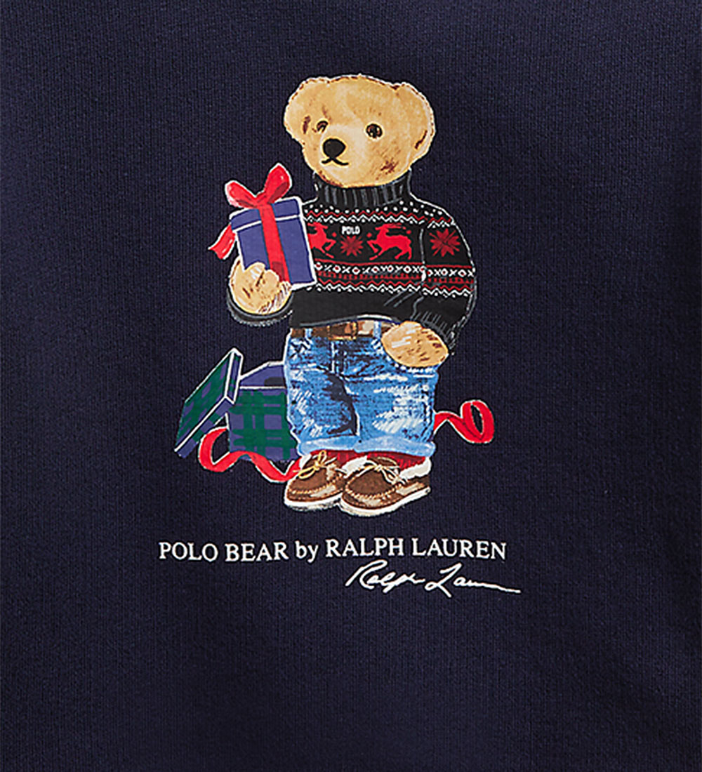 Polo Ralph Lauren Sweatshirt - Holiday - Navy m. Bamse