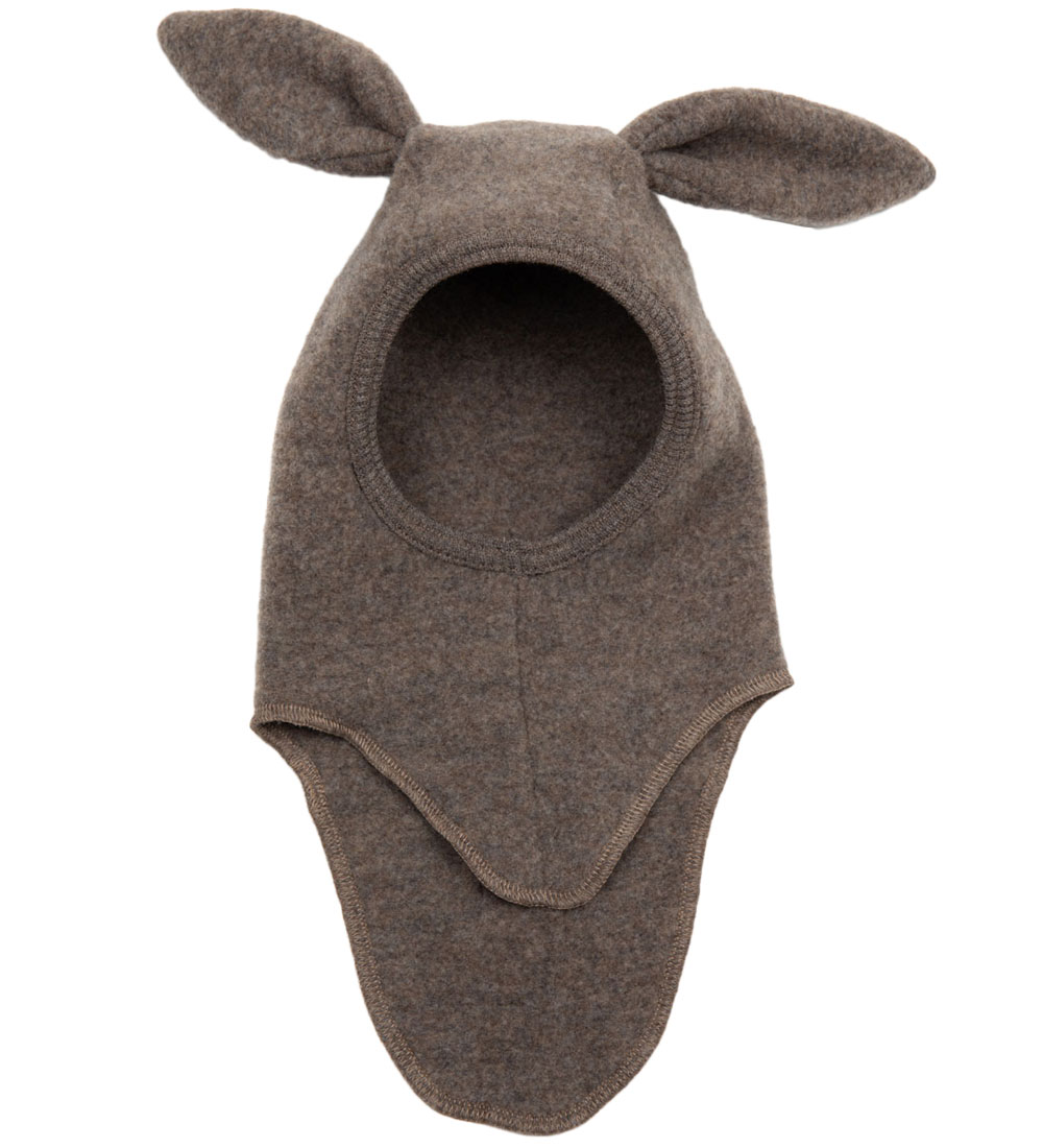 Huttelihut Elefanthue - Uld - 1-lags - BunBun - Cocoa Brown
