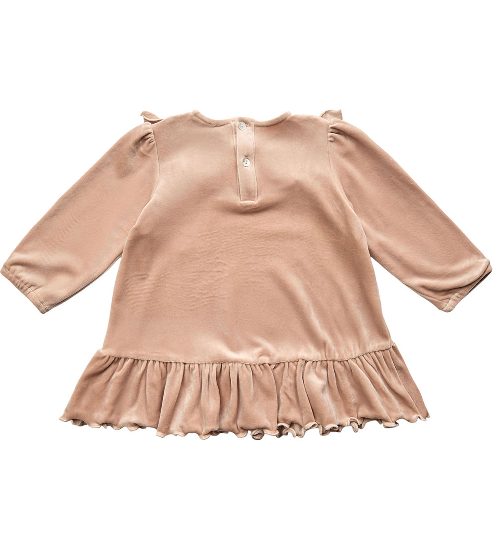Petit by Sofie Schnoor Kjole - Velour - Dee - Sweet Rose