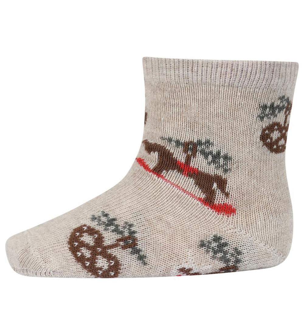 MP Strømper - Beige Melange