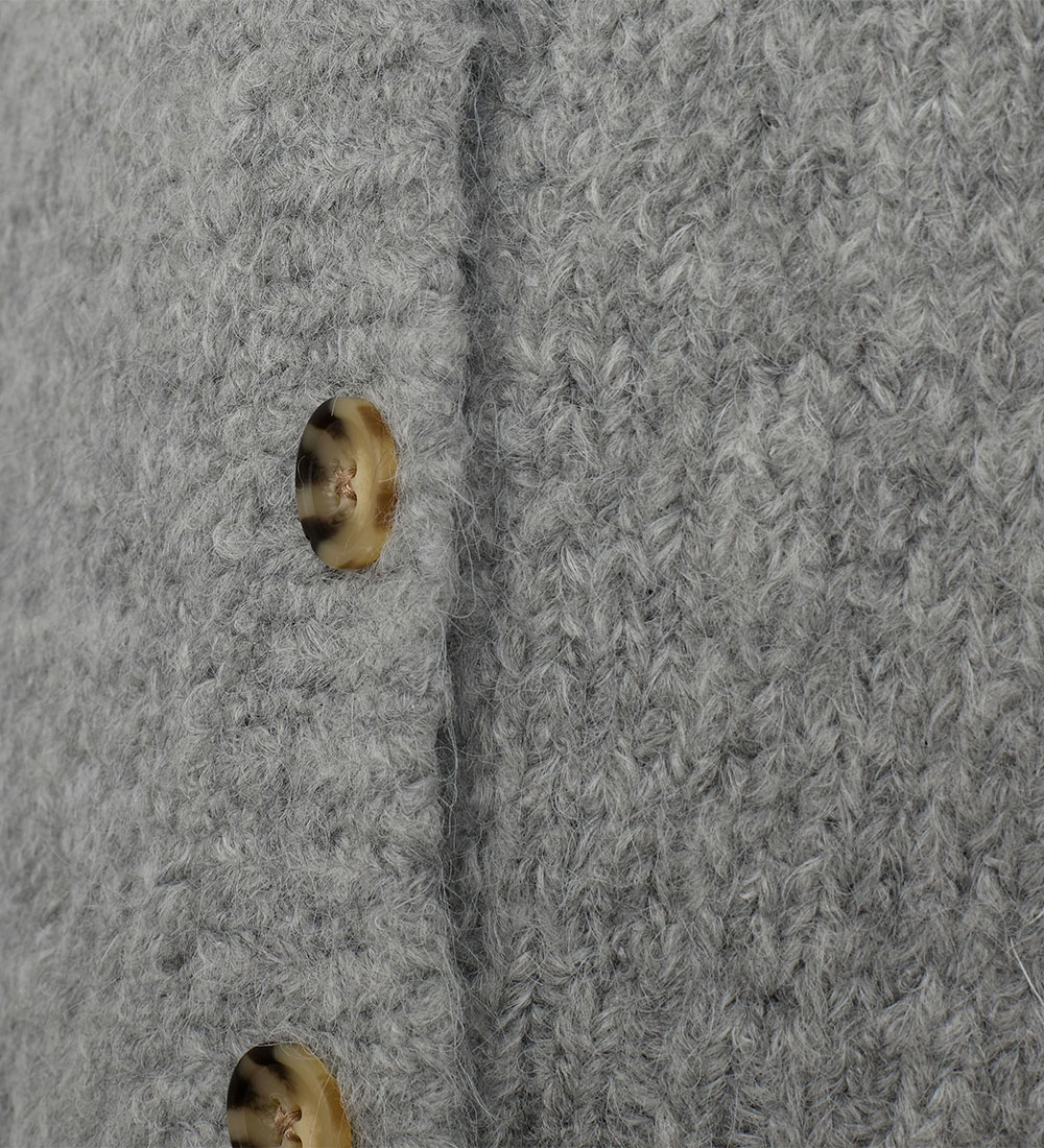 Sofie Schnoor Girls Cardigan - Strik - Grey Melange