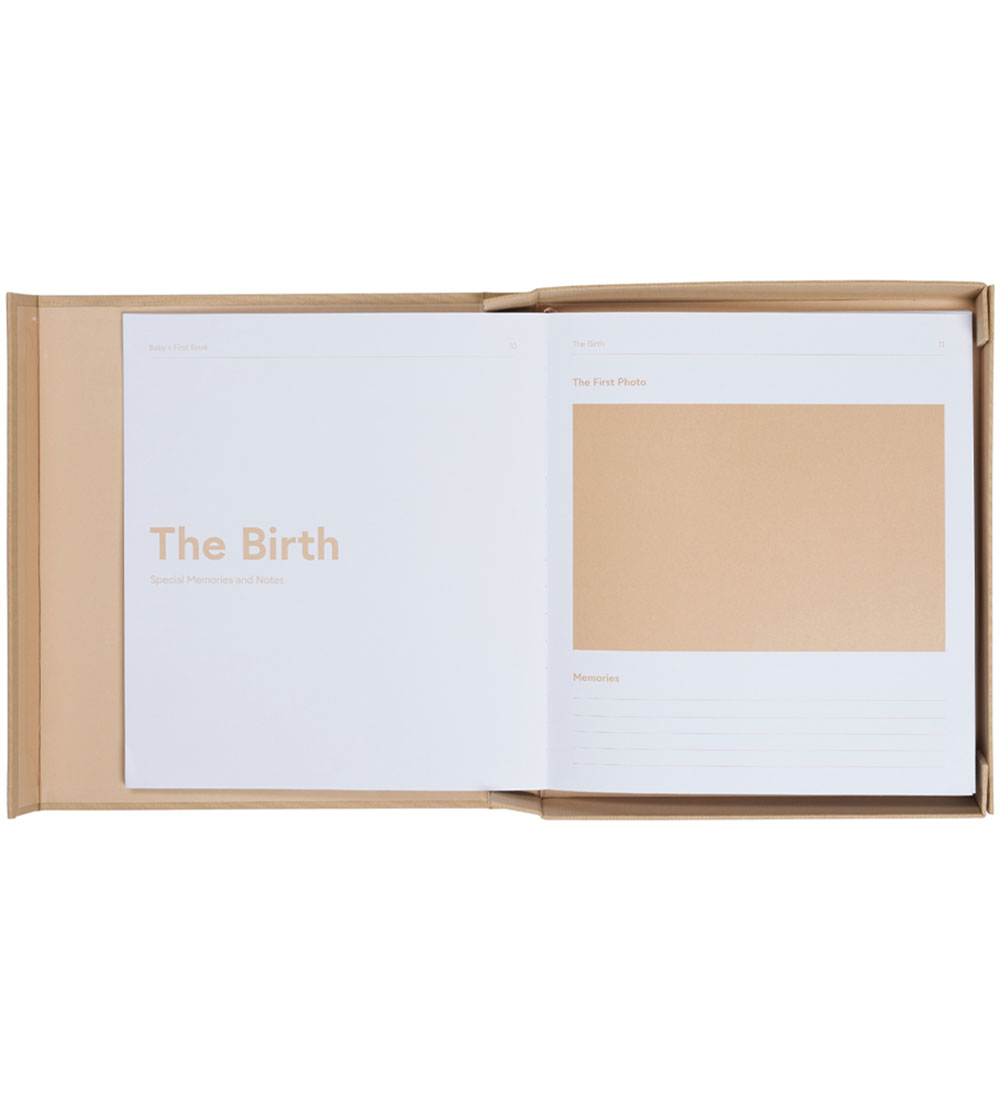 Design Letters Barnets Første Bog - Vol. 2 - Beige