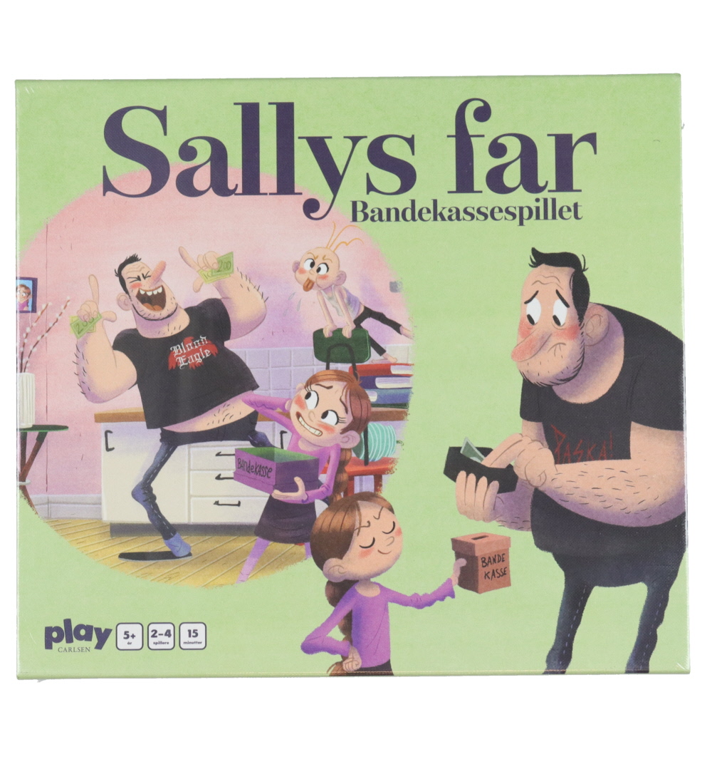 Forlaget Carlsen Brætspil - Sallys Far Bandekassespillet - Dansk