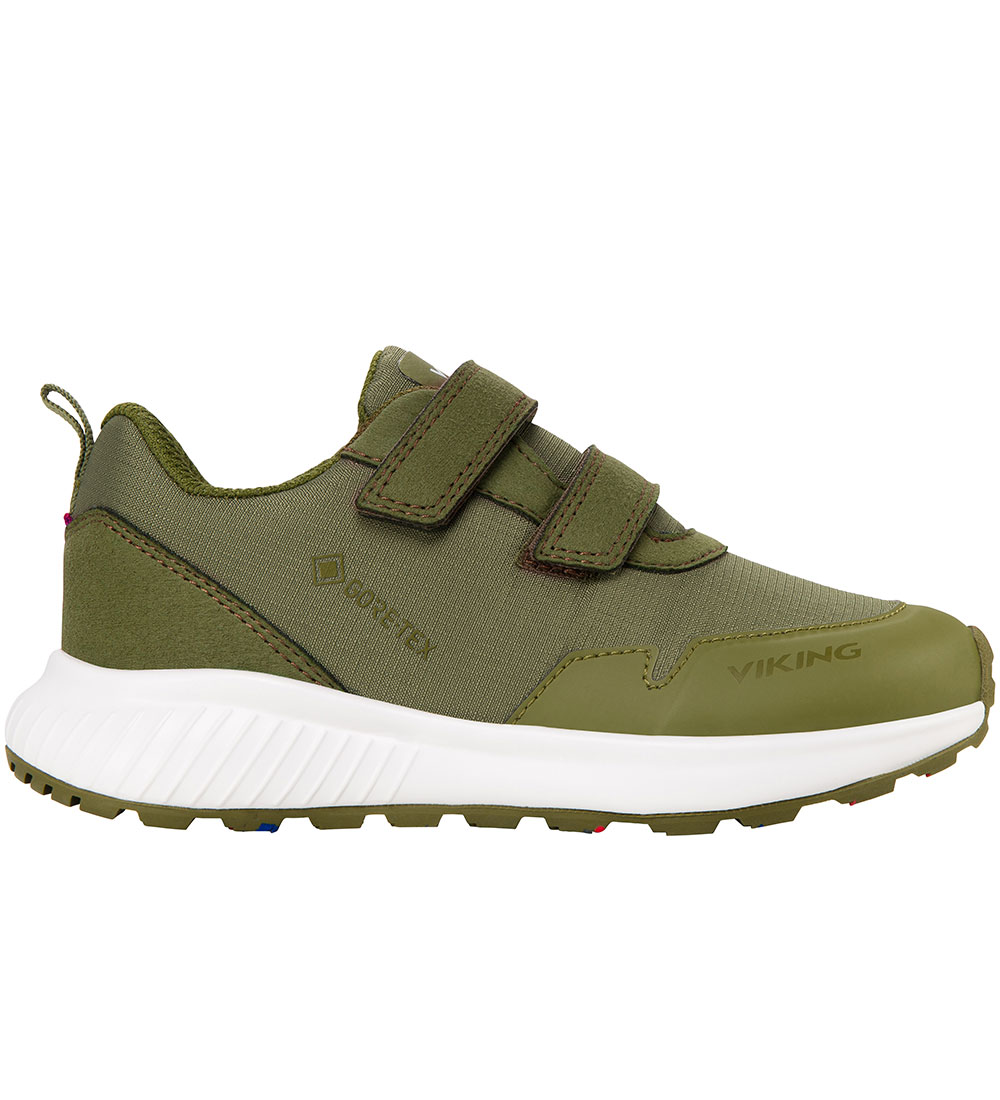 Viking Sko - Tex - Aery Track Low F Gtx - Armygrøn