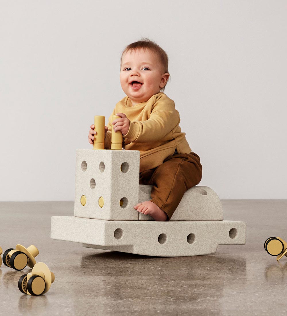 MODU 4x Swirly Wheels - 4-pak - Honey Yellow