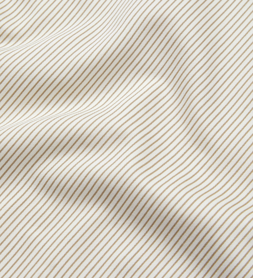 Cam Cam Sengetøj - Voksen - Classic Stripes Camel