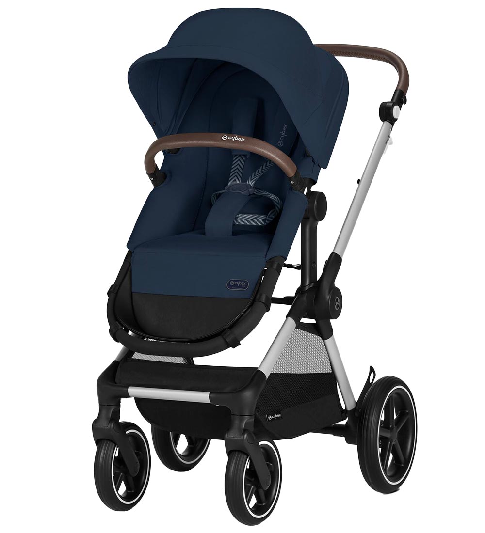Cybex Klapvogn/Barnevogn - Eos Lux - 2-i-1 - Ocean Blue