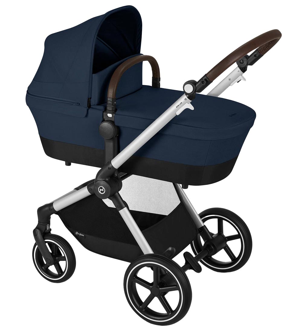 Cybex Klapvogn/Barnevogn - Eos Lux - 2-i-1 - Ocean Blue