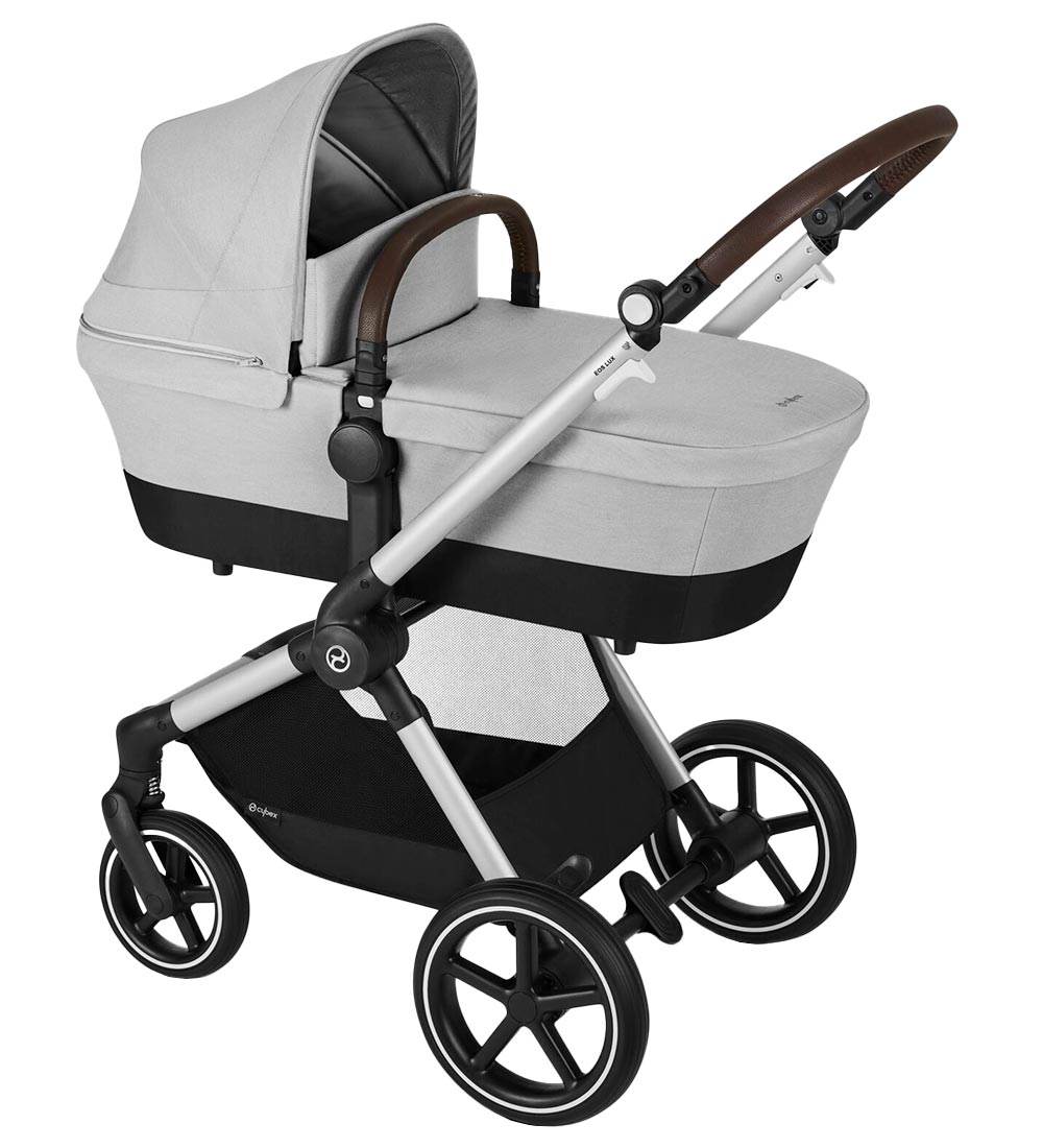 Cybex Klapvogn/Barnevogn - Eos Lux - 2-i-1 - Lava Grey