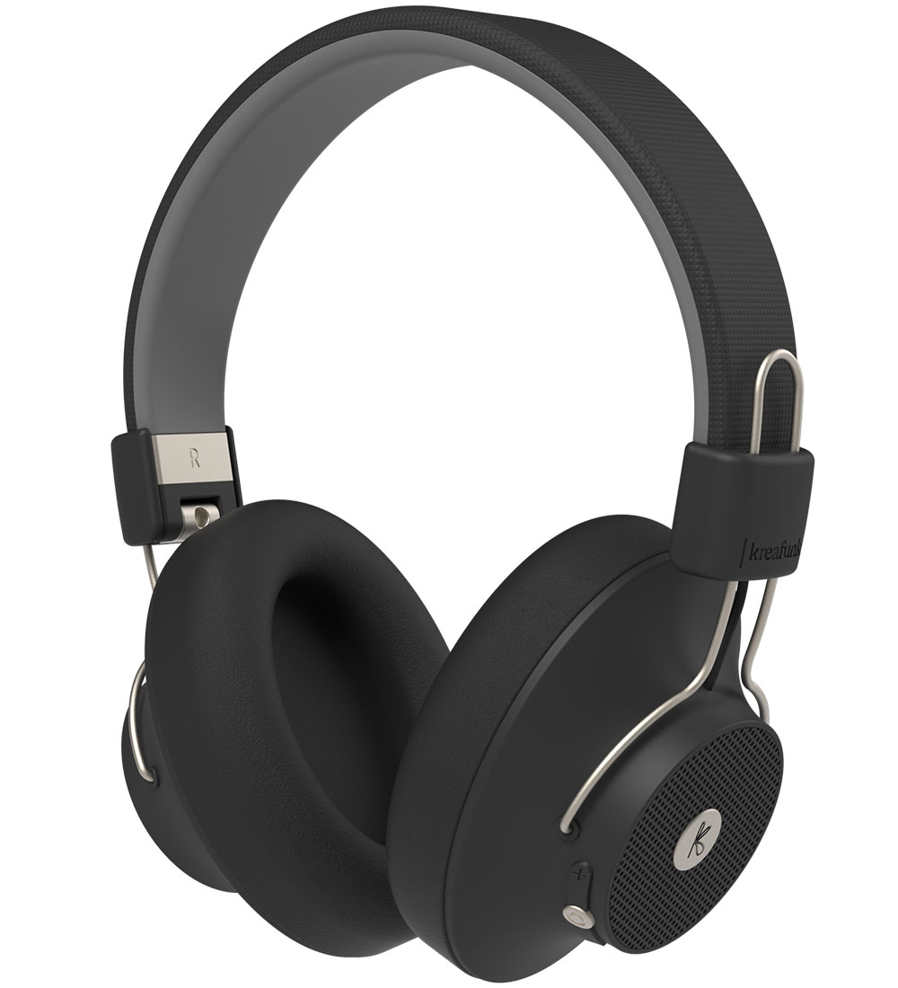 Kreafunk Høretelefoner - aBEAT Qi - Bluetooth - Sort