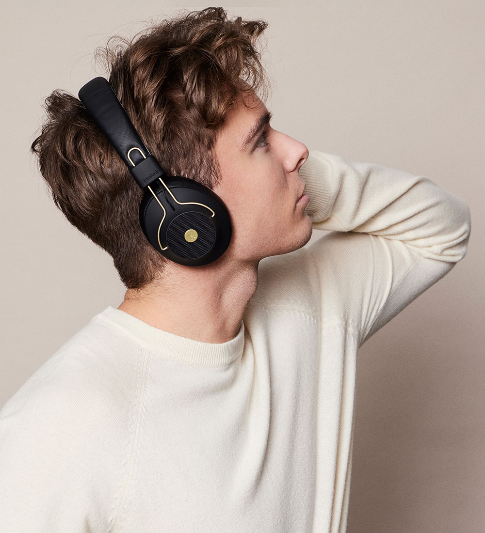 Kreafunk Høretelefoner - aBEAT Qi - Bluetooth - Sort