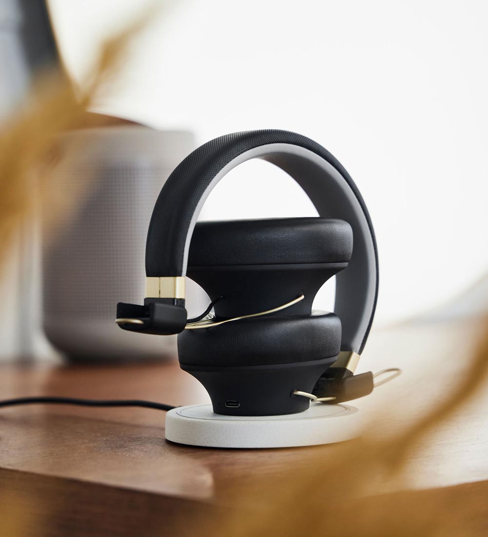 Kreafunk Høretelefoner - aBEAT Qi - Bluetooth - Sort