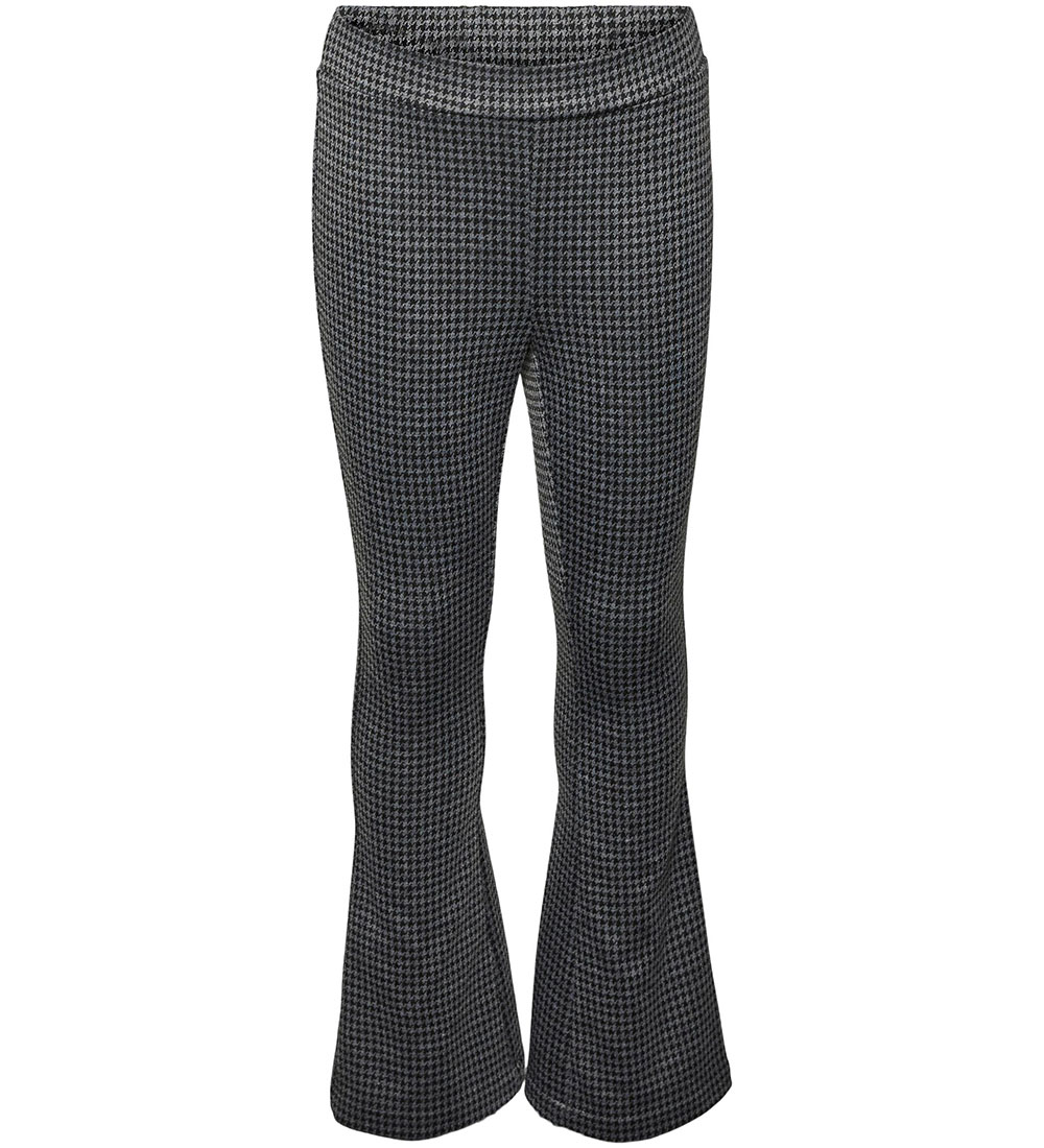 Vero Moda Girl Bukser - VmLiva - Grå m. Tern