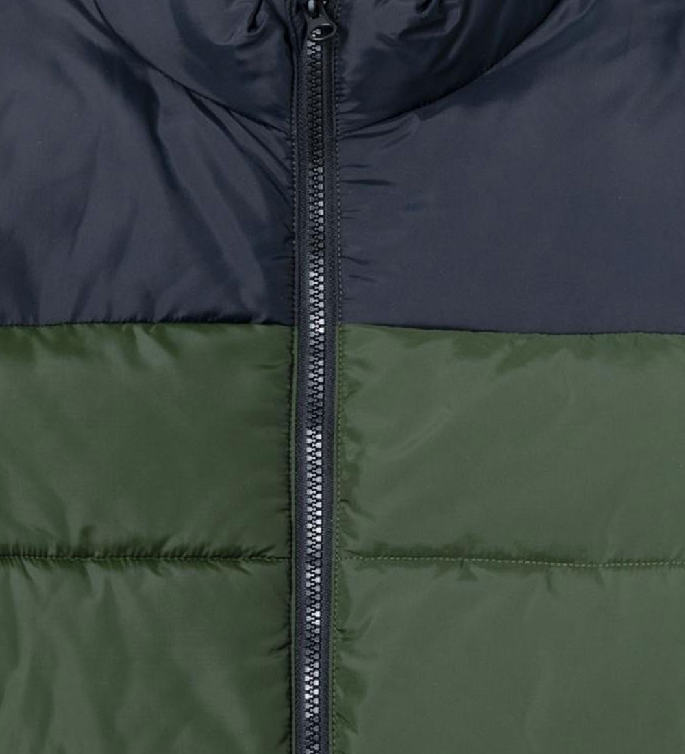 Name It Dynejakke - NkmDublin - Kombu Green