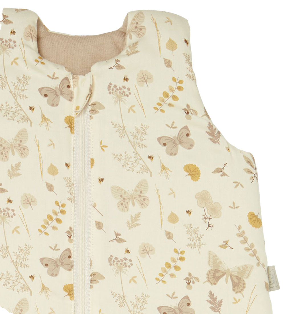 Cam Cam Sovepose - 6-18 mdr. - Beige m. Blade/Sommerfugle