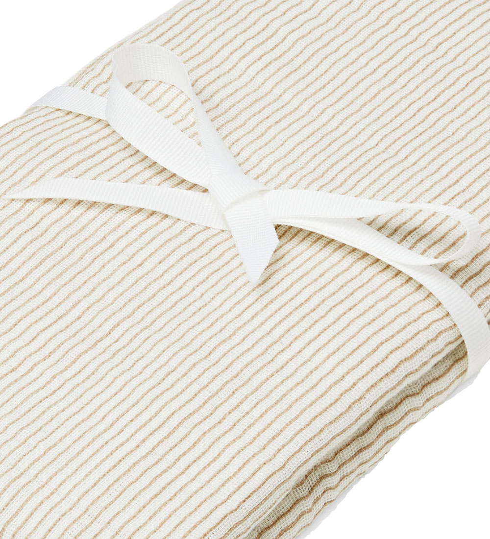Cam Cam Babysvøb - 120c120 cm - Classic Stripes Camel