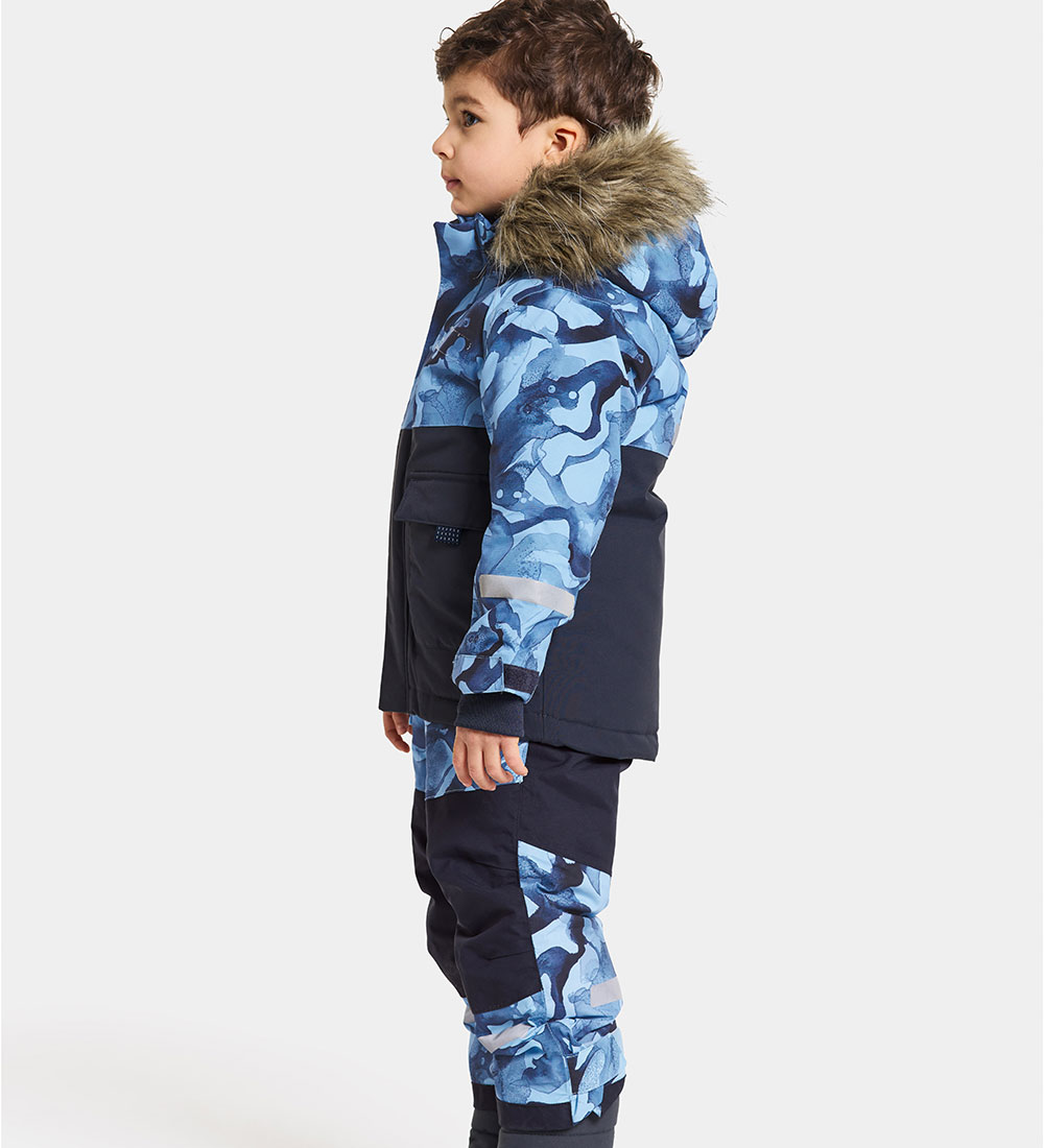 Didriksons Vinterjakke - Polarbjörnen - Salt Dk Blue