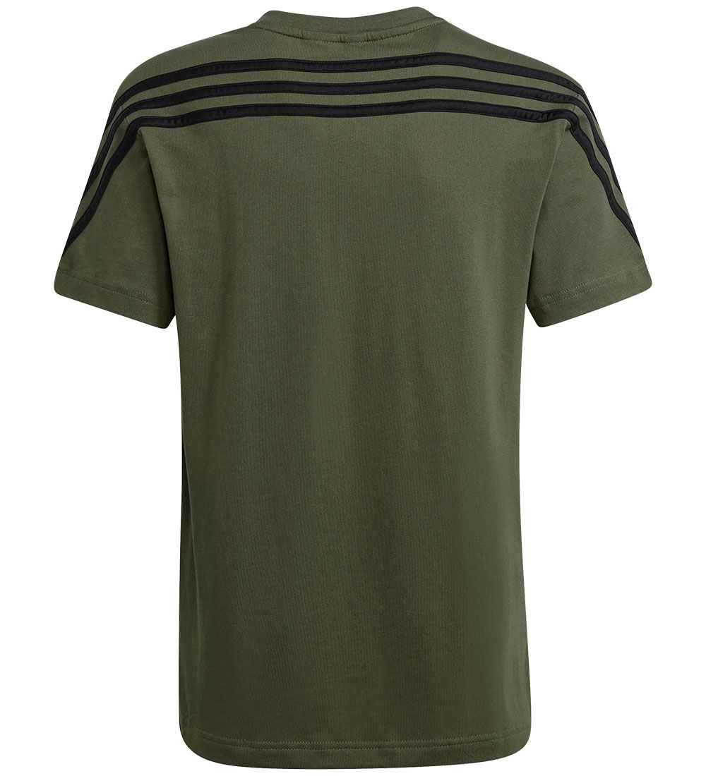 adidas Performance T-shirt - U FI 3S T - Grøn