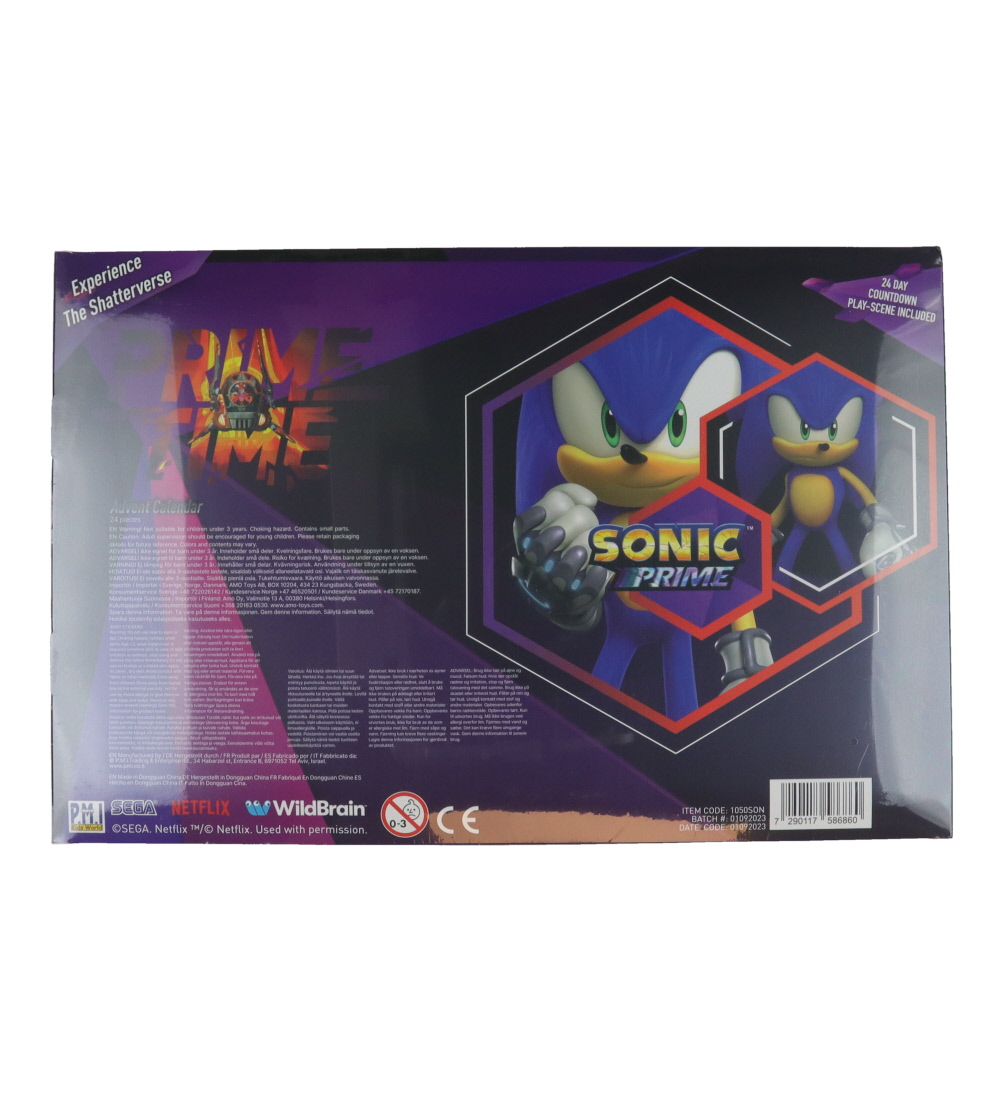Sonic Julekalender - Sonic Prime - 24 Låger