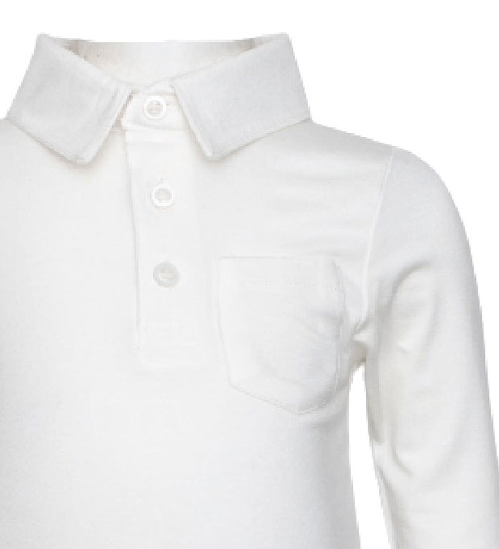 Little Wonders Skjortebody l/æ - David - Off White